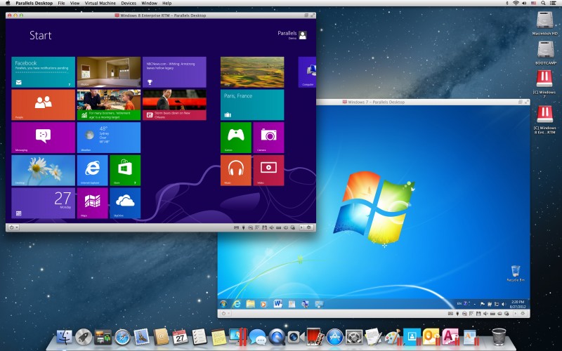 Virtual Machine Parallels Desktop 9 For Mac Windows